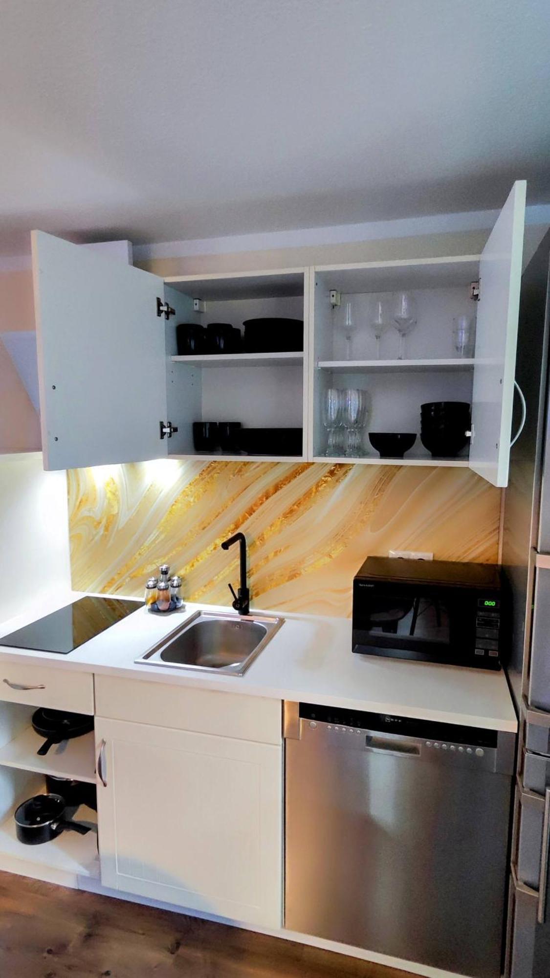 Direkt Am Rhein Mit Burgblick Nahe Rheinsteig Bis 8 Personen, 2 Baeder, 4 Zimmer, Kueche, Netflix Apartment Kaub Ngoại thất bức ảnh