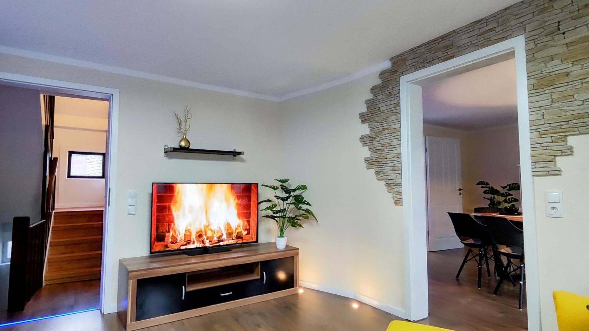 Direkt Am Rhein Mit Burgblick Nahe Rheinsteig Bis 8 Personen, 2 Baeder, 4 Zimmer, Kueche, Netflix Apartment Kaub Ngoại thất bức ảnh